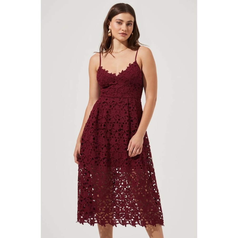 ASTR the Label A Line Midi Dress